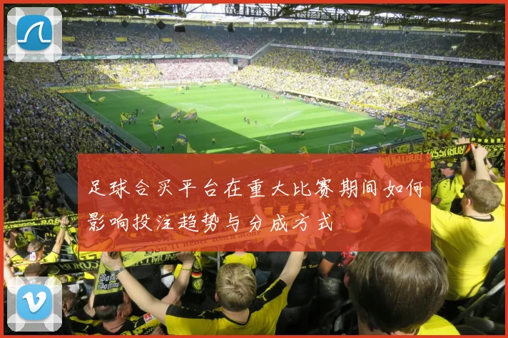 足球合买平台在重大比赛期间如何影响投注趋势与分成方式